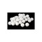 Northlight 32275636 2.5 in. Shiny Winter White Shatterproof Christmas Ball Ornaments - 60 Pieces
